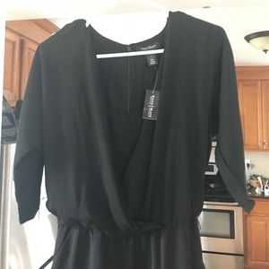 White House Black Market 3/4 Sleeve Jumpsuit NWT
